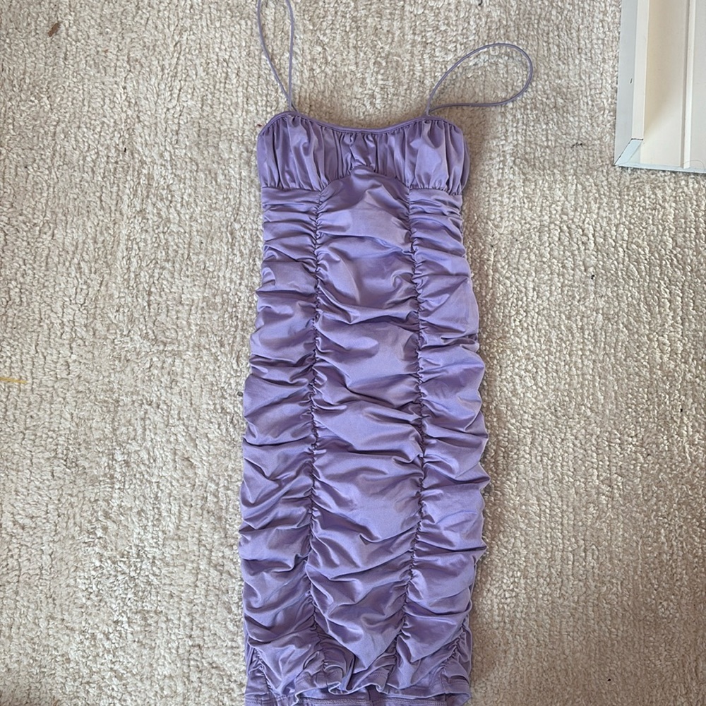 Oh Polly Purple Mini Dress